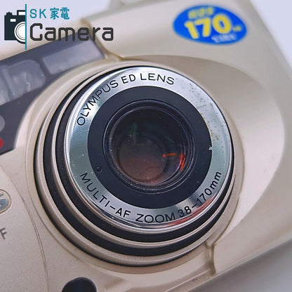 OLYMPUS μ [mju:] - II 170 VF 38-170ｍｍ オリンパス ミュー コンパクトフィルムカメラ 並