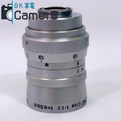 【中古】 ZUNOW-ELMO Cine 6.5ｍｍ F1.1 ズノー シネレンズ Dマウント
