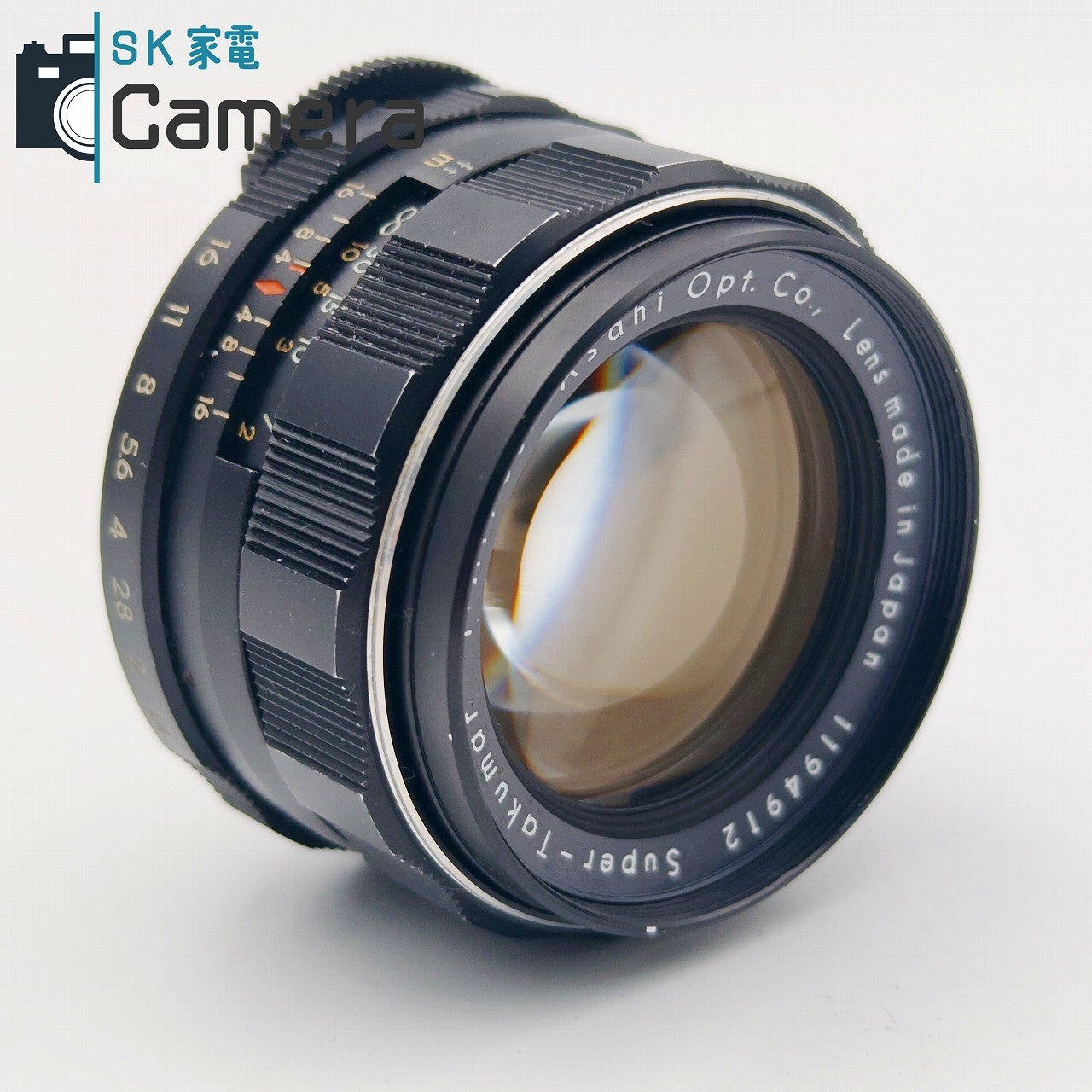【中古】 PENTAX Super-Takumar 50ｍｍ F1.4 M42 8枚玉 2026年1月清掃済 ペンタックス