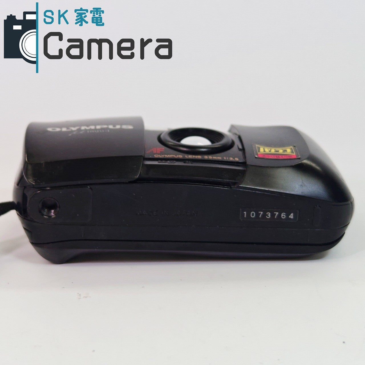 【中古】 OLYMPUS μ[mju:] 35ｍｍ F3.5 PANORAMA テスト用フィルムにて確認済 オリンパス ミュー コンパクトフィルムカメラ