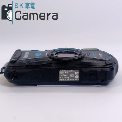 【中古】 PENTAX Optio WG-1 防水 コンパクトデジタルカメラ ペンタックス 電池 充電器付 美品