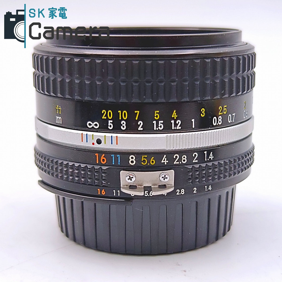 【中古】 Nikon NIKKOR 50ｍｍ F1.4 Ai-s ニコン キャップ フィルター付
