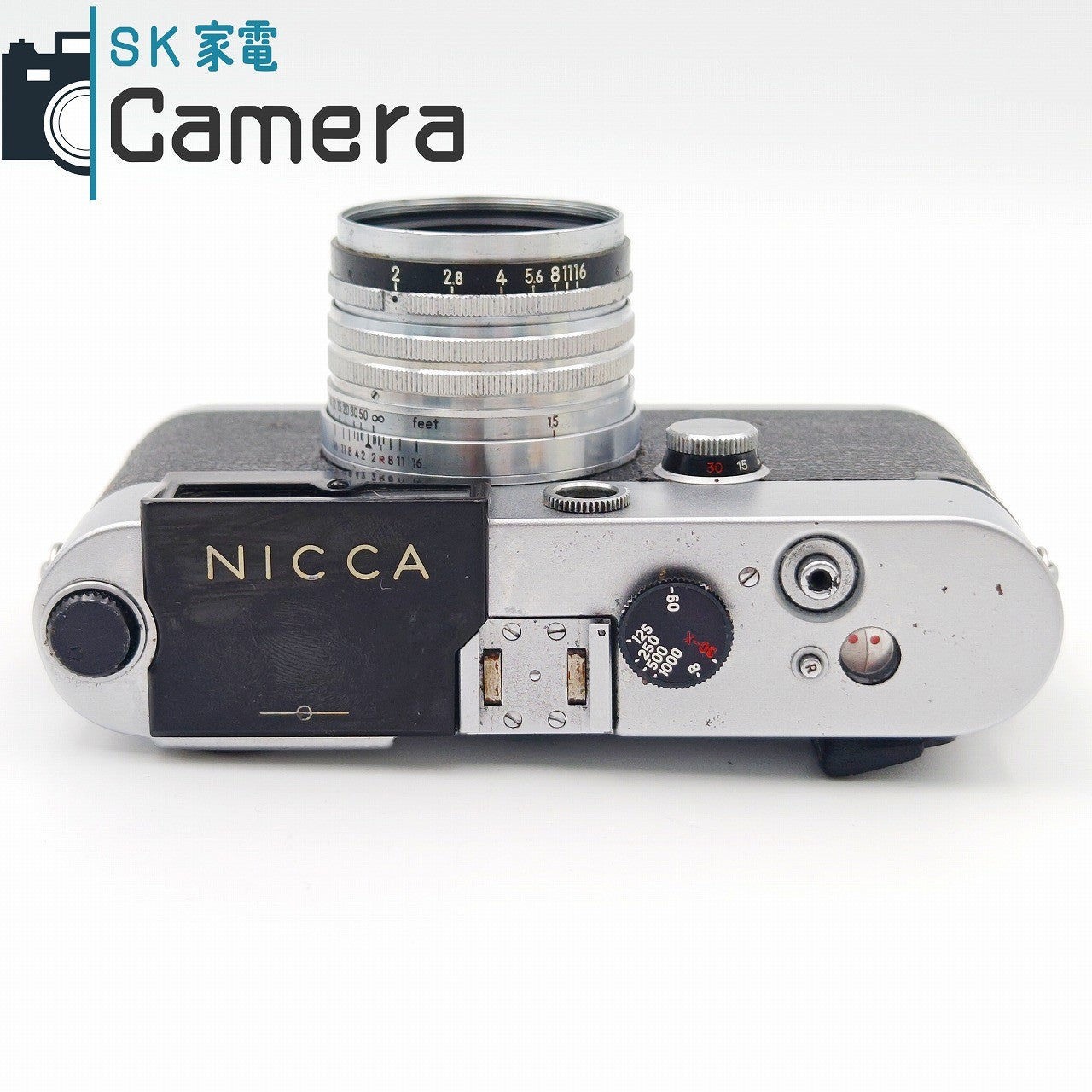 【中古】 NICCA IIIL NIKKOR-H 5cm F2 L39 2025年12月オーバーホール済 ニッカ 3L レンジファインダー 30日保証