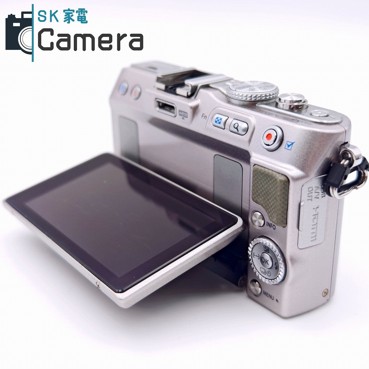 【中古】 OLYMPUS PEN Lite E-PL3 オリンパス ミラーレスデジタルカメラ 手振れOK 電池 充電器付