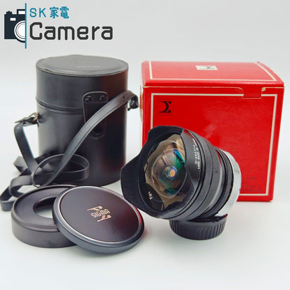 【中古】 SIGMA FISHEYE FILTER MATIC 16ｍｍ F2.8 シグマ フィッシュアイ キャノンFD マウント 箱付
