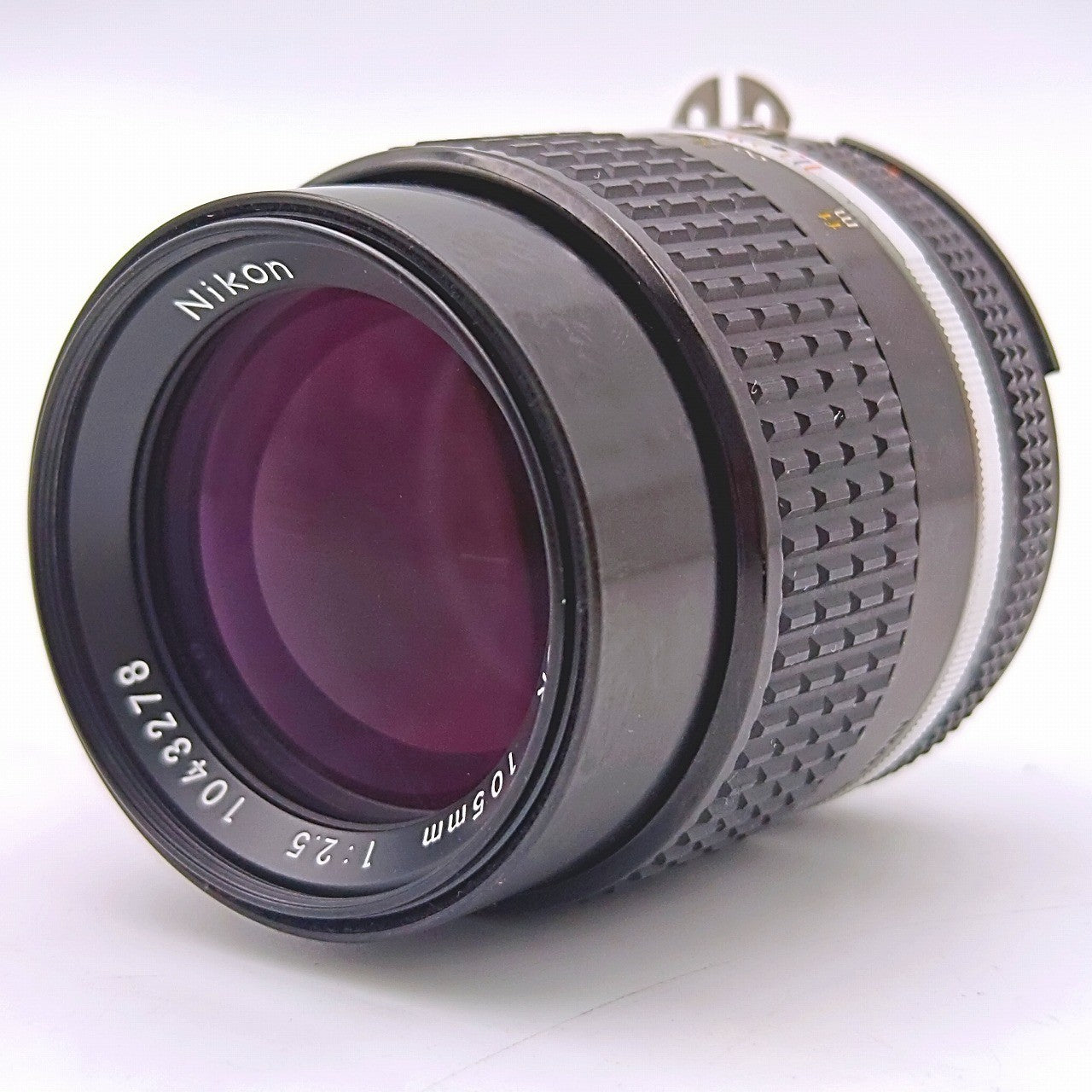 【中古】 Nikon NIKKOR 105ｍｍ F2.5 Ai-s SICコーティング ニコン キャップ付き