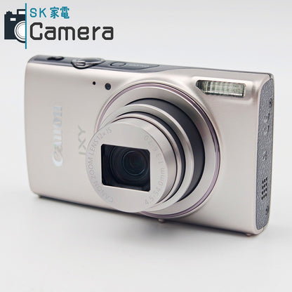 【中古】【ほぼ未使用】Canon IXY 650 PC2274 キャノン イクシー シルバー 付属一式 コンパクトデジタルカメラ