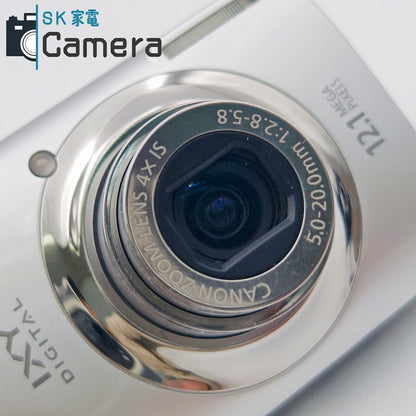 【中古】 Canon IXY DIGITAL 510 IS コンパクトデジタルカメラ シルバー イクシー 充電器付 PC1356