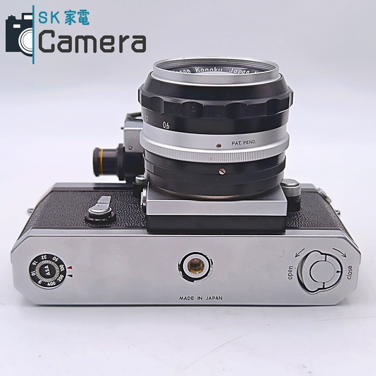 【中古】 Nikon F フォトミック NIKKOR-S Auto 50ｍｍ F1.4 PAT.PEND. 箱 説明書 フード付 Nikon Photomic 訳あり