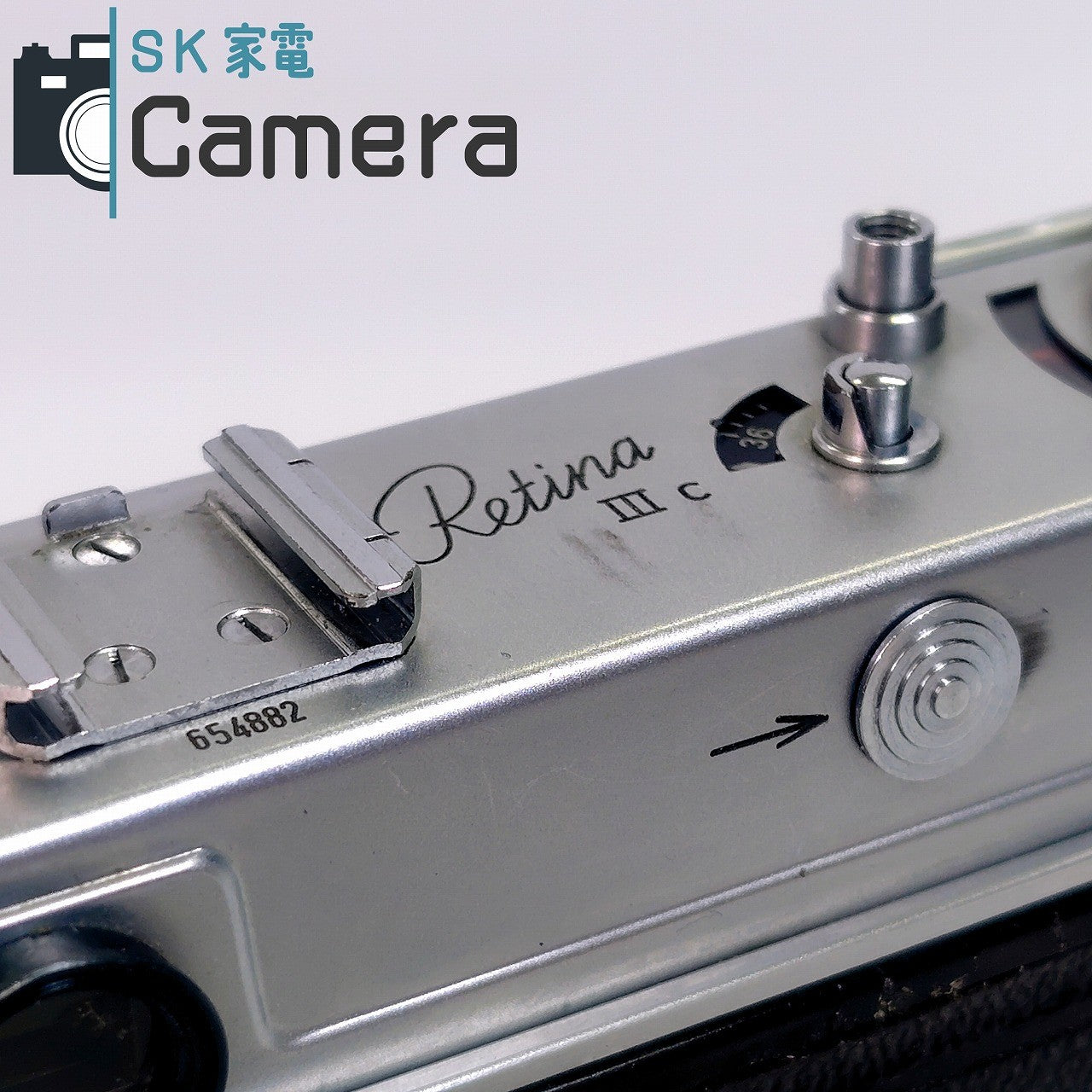 中古】 Kodak Retina IIIc Rodenstock Heligon C 50mm F2 コダック