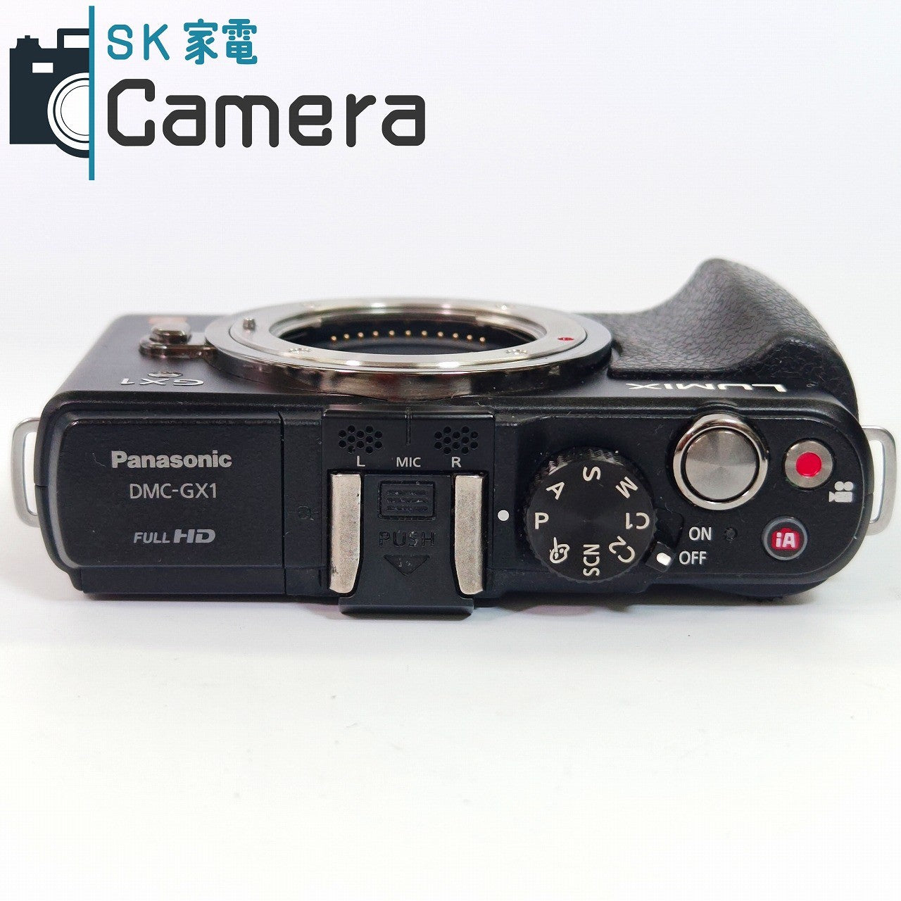 【中古】 Panasonic LUMIX GX1 DMC-GX1 ミラーレスデジタルカメラ パナソニック ルミックス 充電器付 美品