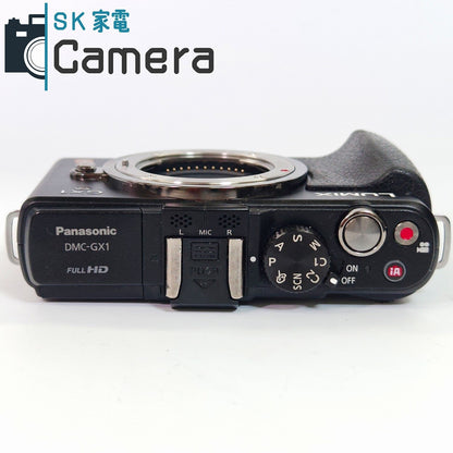 【中古】 Panasonic LUMIX GX1 DMC-GX1 ミラーレスデジタルカメラ パナソニック ルミックス 充電器付 美品
