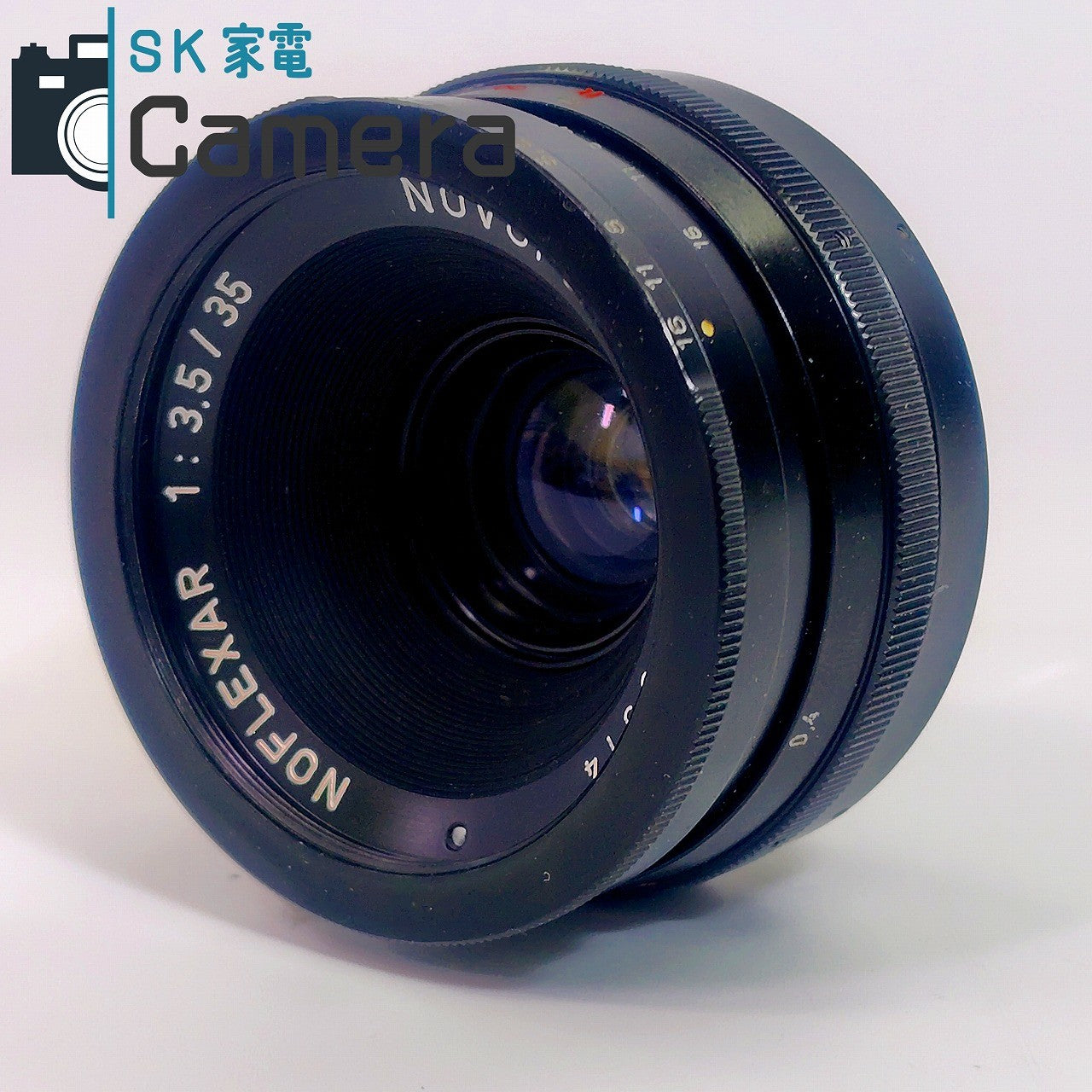 【中古】 NOVOFLEX NOFLEXAR 35ｍｍ F3.5 M42 フィルター キャップ付 ノボフレックス ノフレクサー