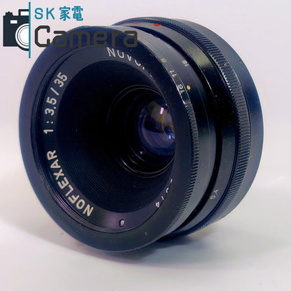 【中古】 NOVOFLEX NOFLEXAR 35ｍｍ F3.5 M42 フィルター キャップ付 ノボフレックス ノフレクサー
