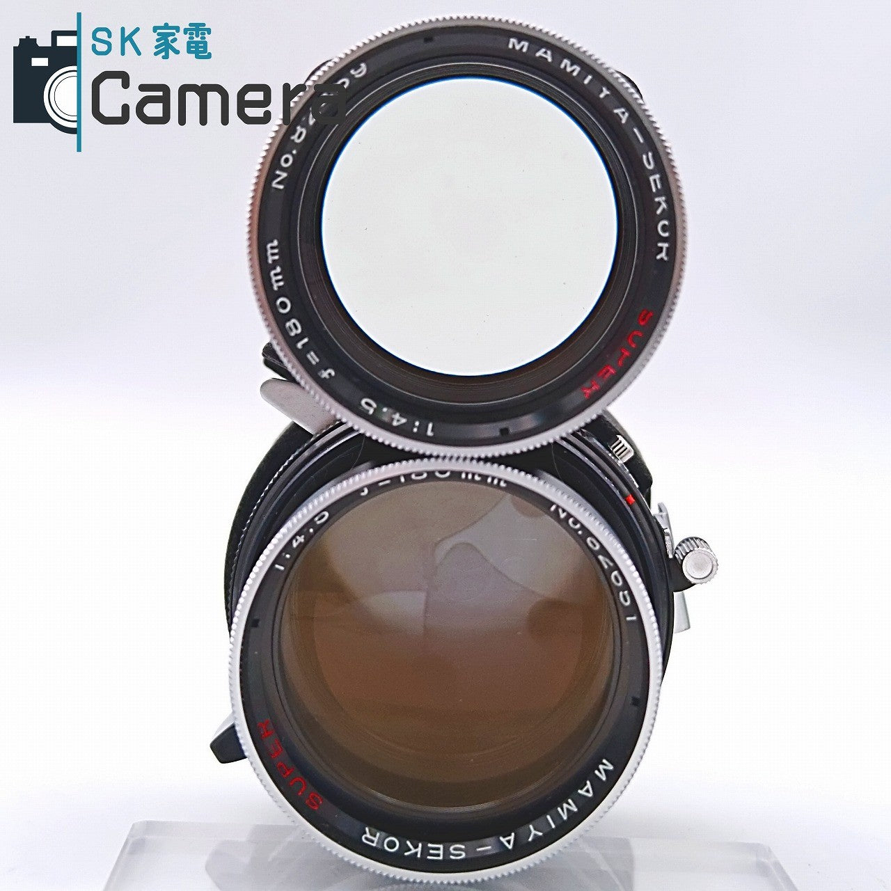 【中古】 MAMIYA-SEKOR SUPER 180ｍｍ F4.5 C330/C220 用 マミヤ 箱付