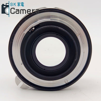 【中古】 NIKON NIKKOR-S Auto 5cm F2 非Ai PAT.PEND. 刻印 6枚絞り キャップ付 ニコン