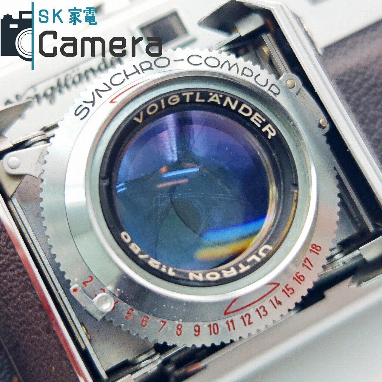 【中古】 Voigtlander VITESSA L ULTRON 50ｍｍ F2 フォクトレンダー ビテッサ レンジファインダー