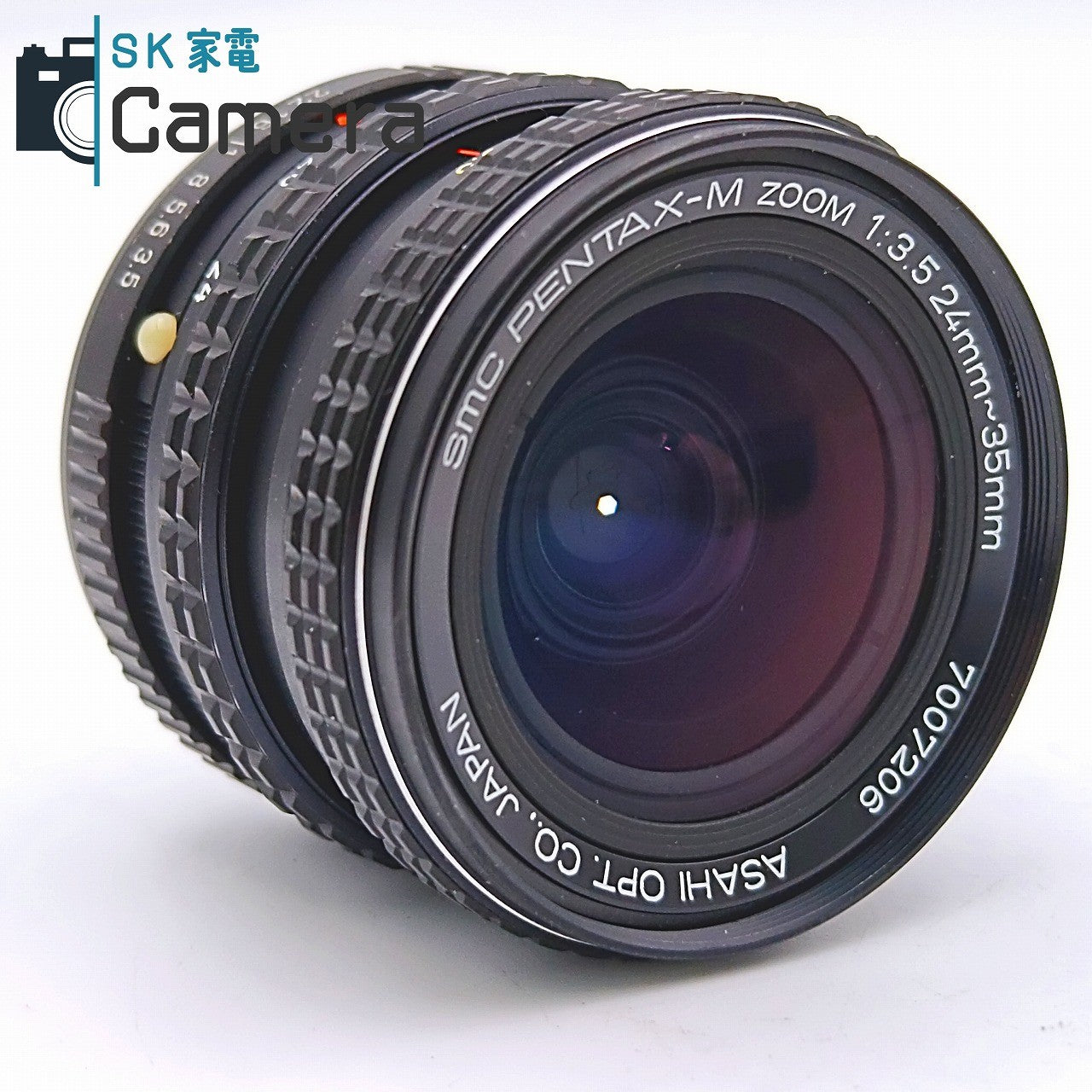 【中古】 PENTAX SMC PENTAX-M ZOOM 24-35ｍｍ F3.5 Kマウント ペンタックス キャップ フィルター付