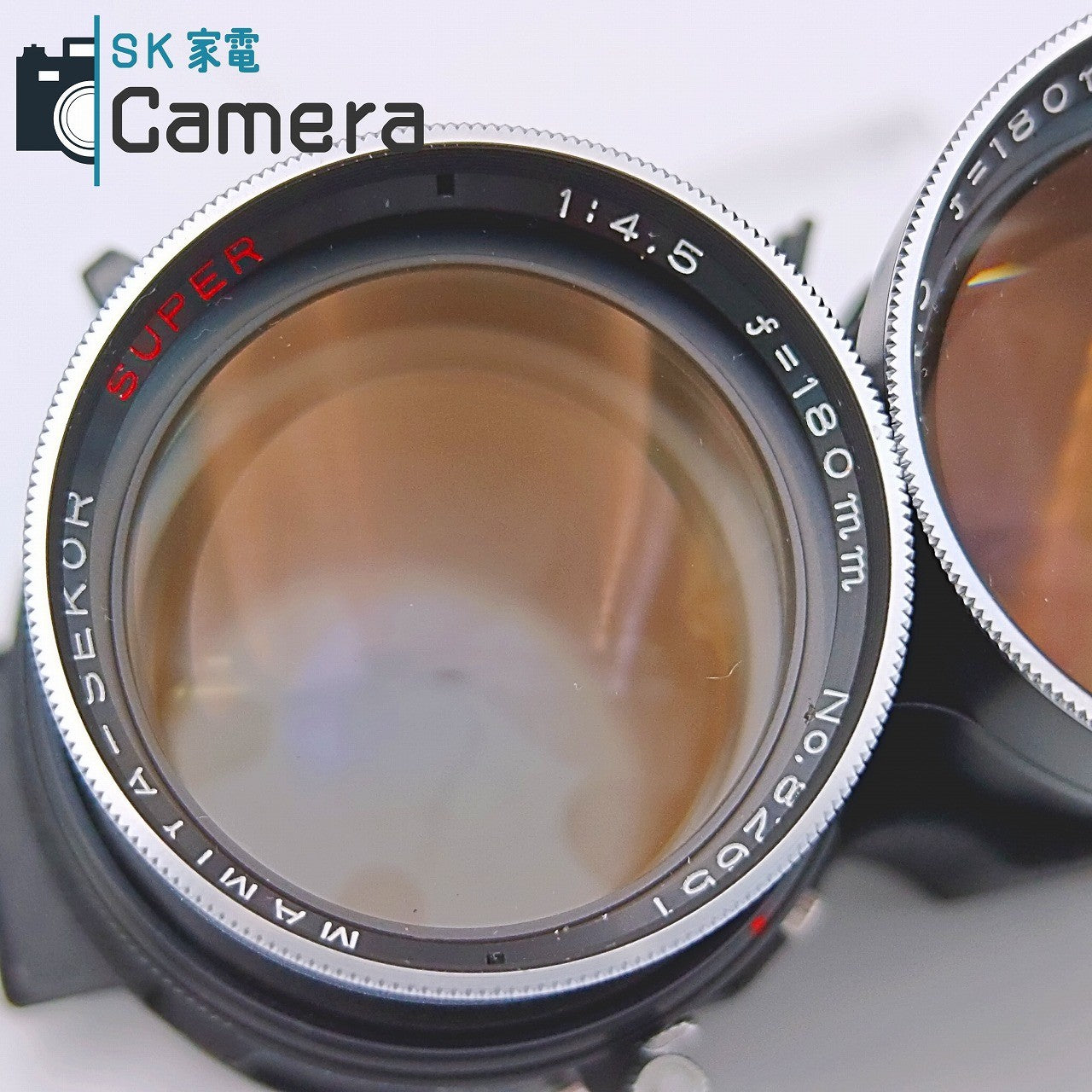 【中古】 MAMIYA-SEKOR SUPER 180ｍｍ F4.5 C330/C220 用 マミヤ 箱付