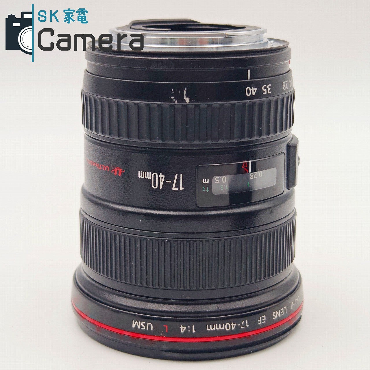 【中古】 Canon EF 17-40ｍｍ F4 L USM EW-83E フード付 キャノン