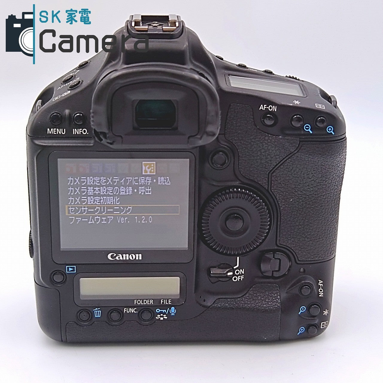 【中古】 Canon EOS-1 Ds Mark III キャノン MarkIII デジタル一眼レフ ショット数約3900回