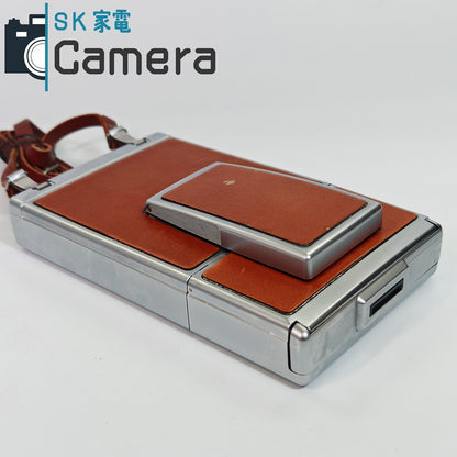 【中古】 POLAROID SX-70 LAND CAMERA ALPHA1 ポラロイド キャメルカラー ケース付 テスト用フィルムにて動作