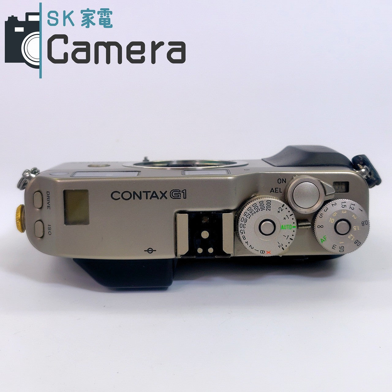 【中古】 CONTAX G1 ROM改造 シンクロターミナルキャップ RTS-G1 付 テスト用フィルムにて確認済 説明書 ストラップ 付 コンタックス