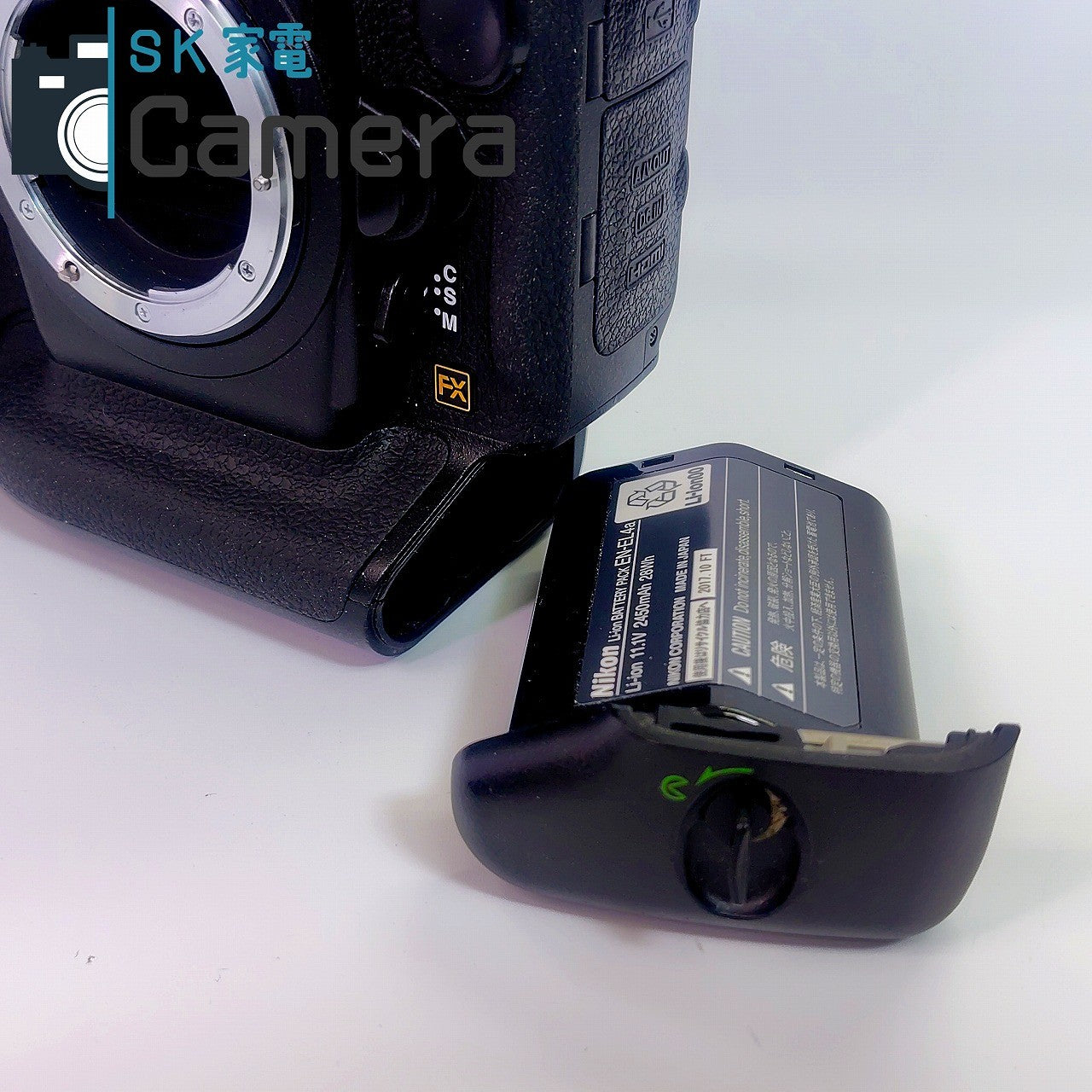 【中古】 Nikon D3 ボディ EN-EL4a 電池 付 良 ニコン