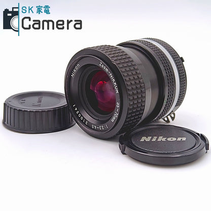 Nikon Zoom-NIKKOR 35-70ｍｍ F3.3-4.5 Ai-s ニコン キャップ付き
