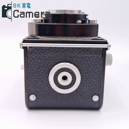 【中古】 MINOLTA AUTOCORD ROKKOR 75ｍｍ F3.5 CHIYODA KOGAKU 元箱付 ミノルタ オートコード シリアル一致