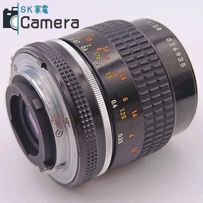 Nikon Micro-NIKKOR 55ｍｍ F2.8 Ai-s ニコン キャップ付 美品