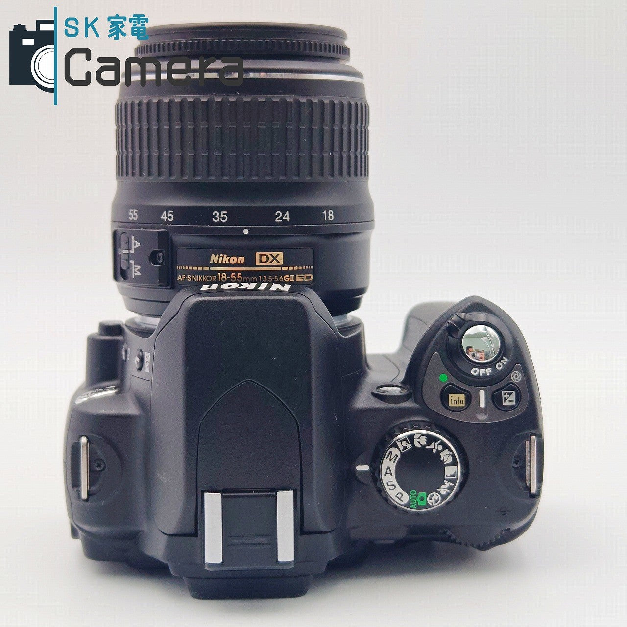 【中古】 NIKON D40X AF-S NIKKOR ED 18-55ｍｍ F3.5-5.6 G II レンズセット ニコン