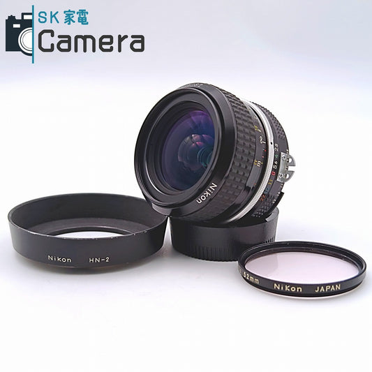 【中古】 Nikon Nikkor 28ｍｍ F2.8 Ai HN-2 L1Bc フード フィルター 付 ニコン