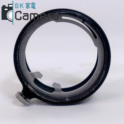Leica Leitz Lens Hood FISON BLACK VOOLA 絞り調整リング付 Elmar 5cm F3.5 用 フィソン フード