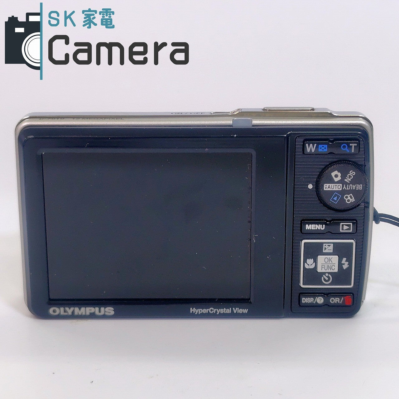 【中古】 OLYMPUS μ-7010 コンパクトデジタルカメラ オリンパス 電池 充電器 ケース 付