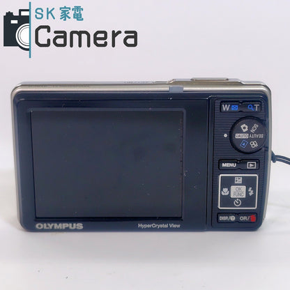 【中古】 OLYMPUS μ-7010 コンパクトデジタルカメラ オリンパス 電池 充電器 ケース 付