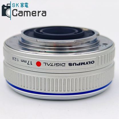 【中古】 OLYMPUS M.ZUIKO DIGITAL 17ｍｍ F2.8 オリンパス マイクロフォーサーズ キャップ付 美品