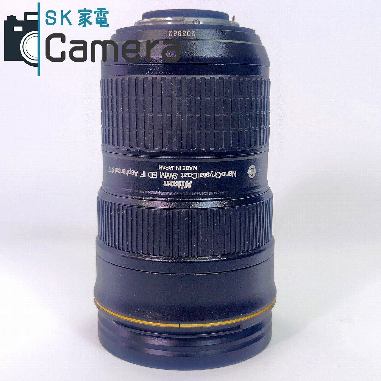 【中古】 Nikon N AF-S NIKKOR 24-70ｍｍ F2.8 G ED HB-40 フード フィルター 付 外観美品 良 ニコン