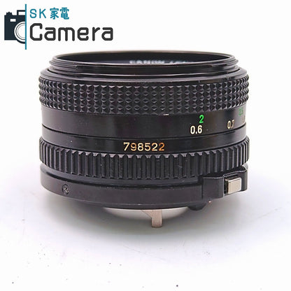 【中古】 Canon AV-1 NEW FD 50ｍｍ F1.8 キャノン 一眼レフフィルムカメラ