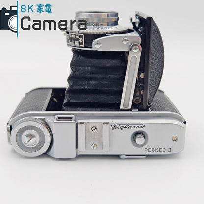 【中古】 Voigtlander PERKEO II COLOR-SKOPAR 80ｍｍ F3.5 フォクトレンダー ペルケオ 2 蛇腹カメラ