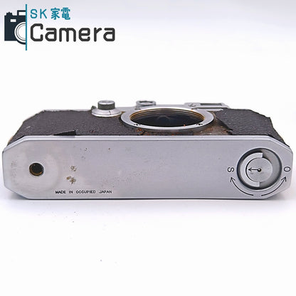 Canon IIｂ MADE IN OCCUPIED JAPAN レンジファインダー キャノン ⅡB