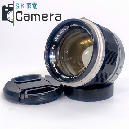 【中古】 Canon LENS 50ｍｍ F1.4 L39 2025年11月清掃済 キャノン