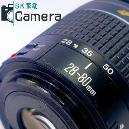 【中古】 Canon EF 28-80mm F3.5-5.6 V USM キャップ付 キャノン