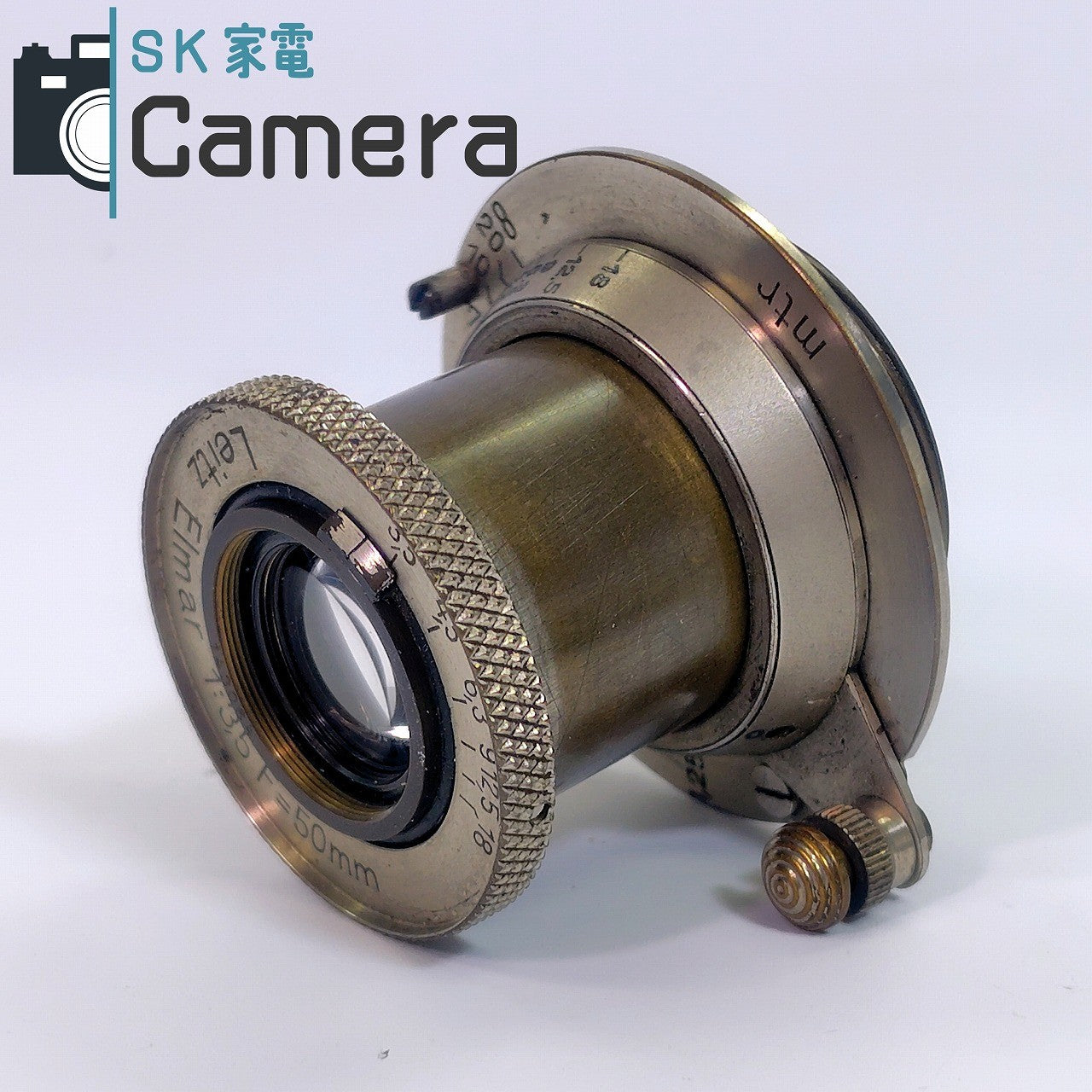 【実用】 Leitz Elmar 50ｍｍ F3.5 nickel L39 2025年10月清掃済 ライカ ニッケル