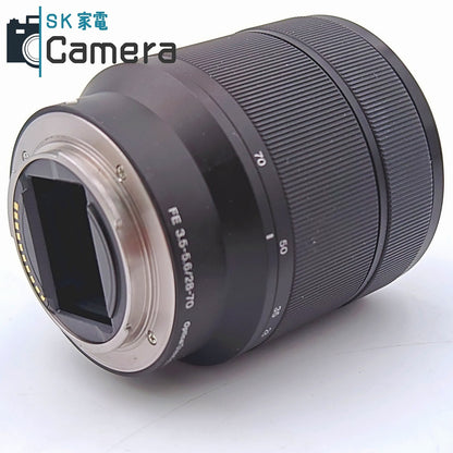 【中古】 SONY FE 28-70ｍｍ F3.5-5.6 OSS SEL2870 ソニー キャップ付 良
