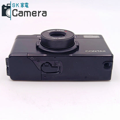 【中古】 CONTAX Tix Sonnar 28ｍｍ F2.8 T＊ BLACK テスト用フィルムにて確認済 コンタックス APS