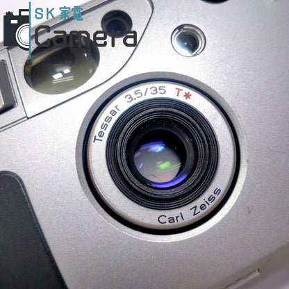 【中古】 KYOCERA TPROOF Tessar 35ｍｍ F3.5 T＊ コンパクトフィルムカメラ テスト用フィルムにて確認済 京セラ ティープルーフ T PROOF