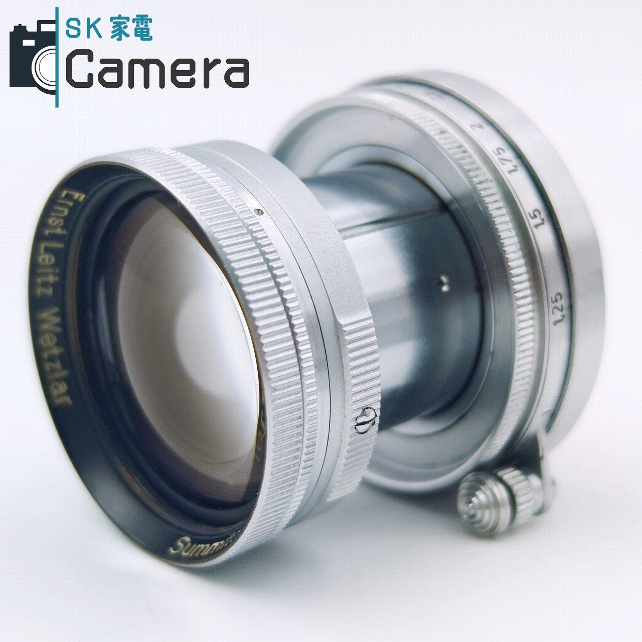 【中古】 Leitz Summitar 5cm F2 L39 2026年3月清掃済 ライカ ズミタール 希少シリアル No.611001
