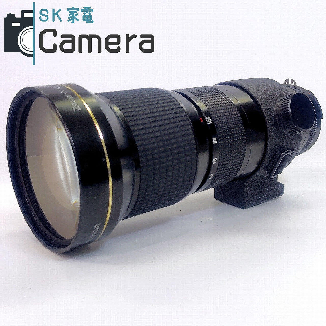 【中古】 Nikon Zoom-NIKKOR ＊ ED 50-300ｍｍ F4.5 Ai-s ニコン ストラップ キャップ フィルター 付