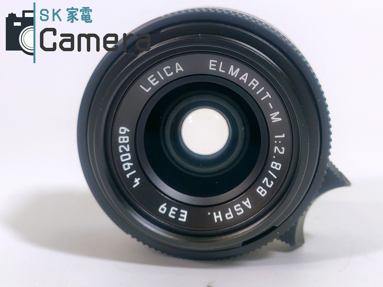 LEICA ELMARIT-M 28ｍｍ F2.8 ASPH. 6Bit E39 12528 A42 フード 14043 キャップ 付 ライカ エルマリート 美品